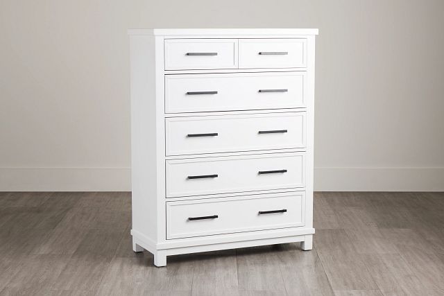 Anton White Drawer Chest