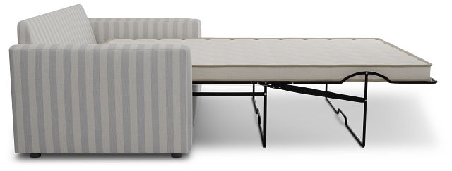Siesta Sea Lane Light Gray Fabric Innerspring Sleeper