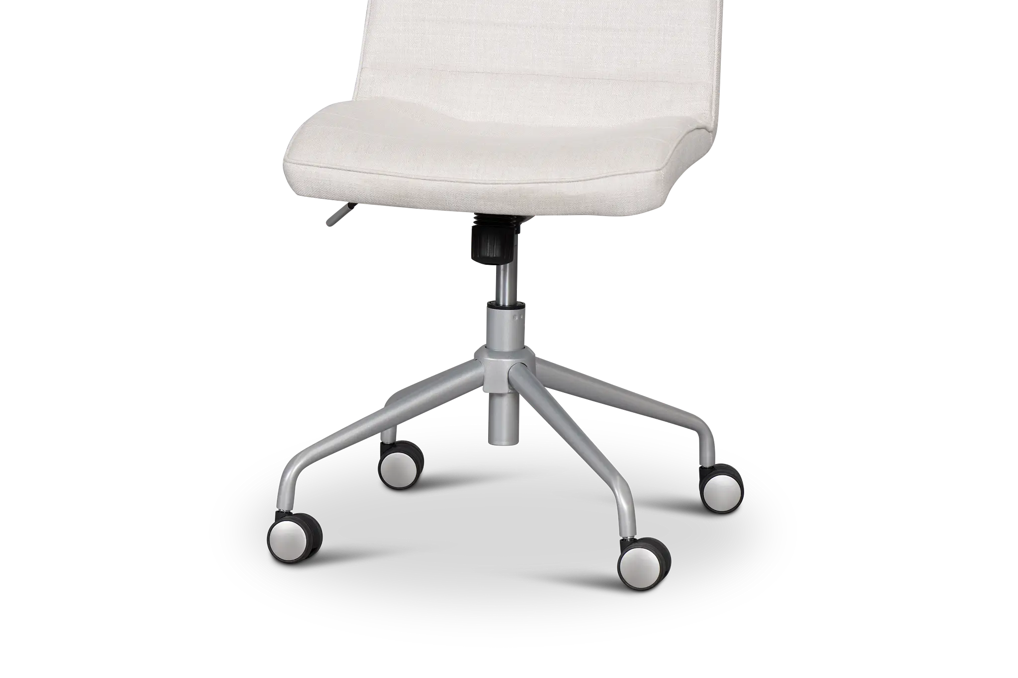 Gwen Light Gray Upholstered Desk Chair Gwen Light Gray Upholstered Desk Chair