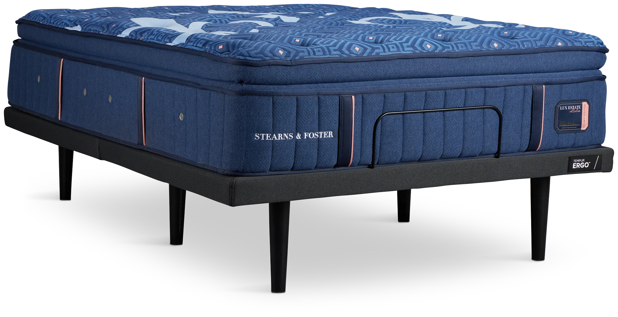 Stearns & Foster Lux Estate Soft Ergo 3.0 Adjustable Mattress Set