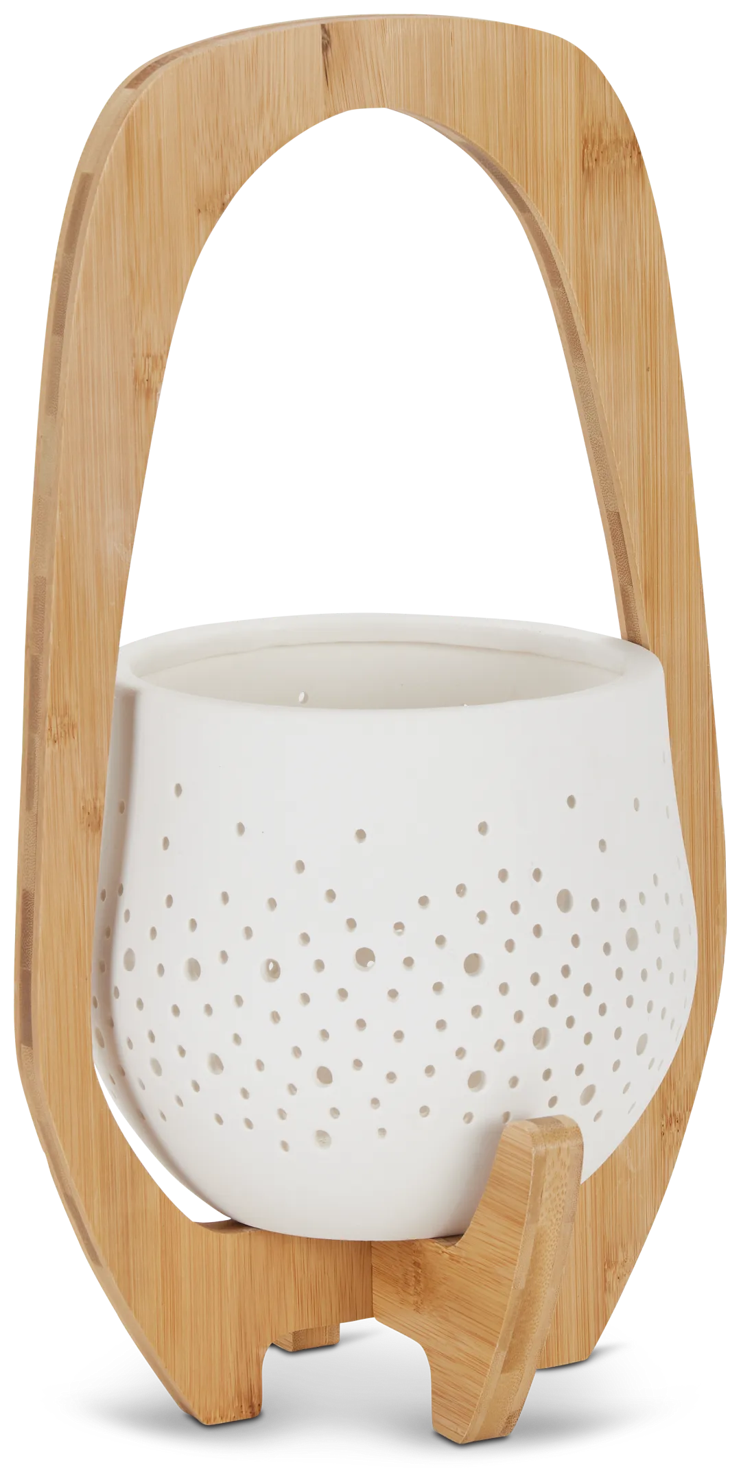 Pace White Medium Lantern