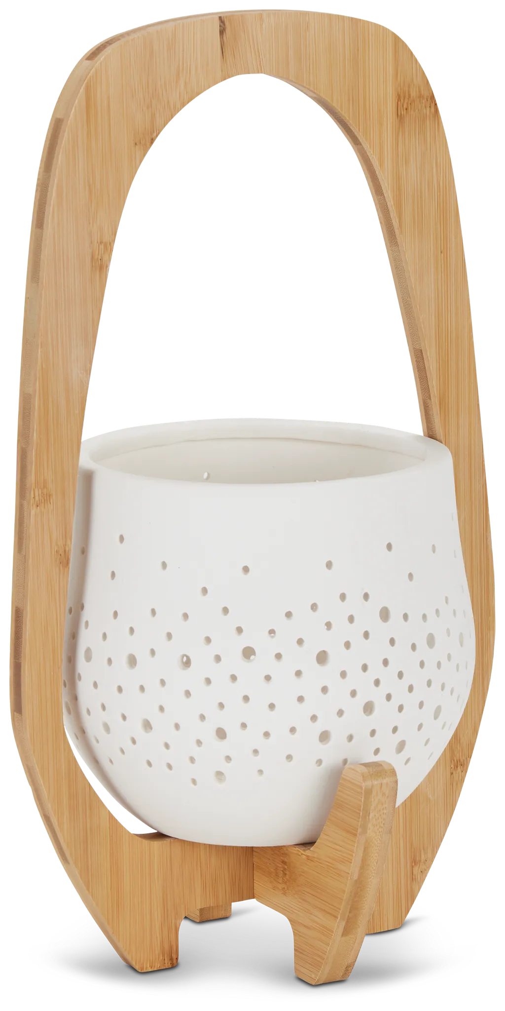 Pace White Medium Lantern