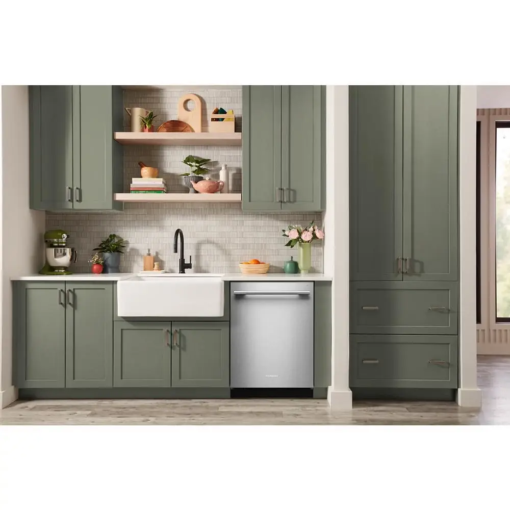 Kitchenaid 424 Series Stainless Steel Built In Dishwasher Kitchenaid 424 Series Stainless Steel Built In Dishwasher