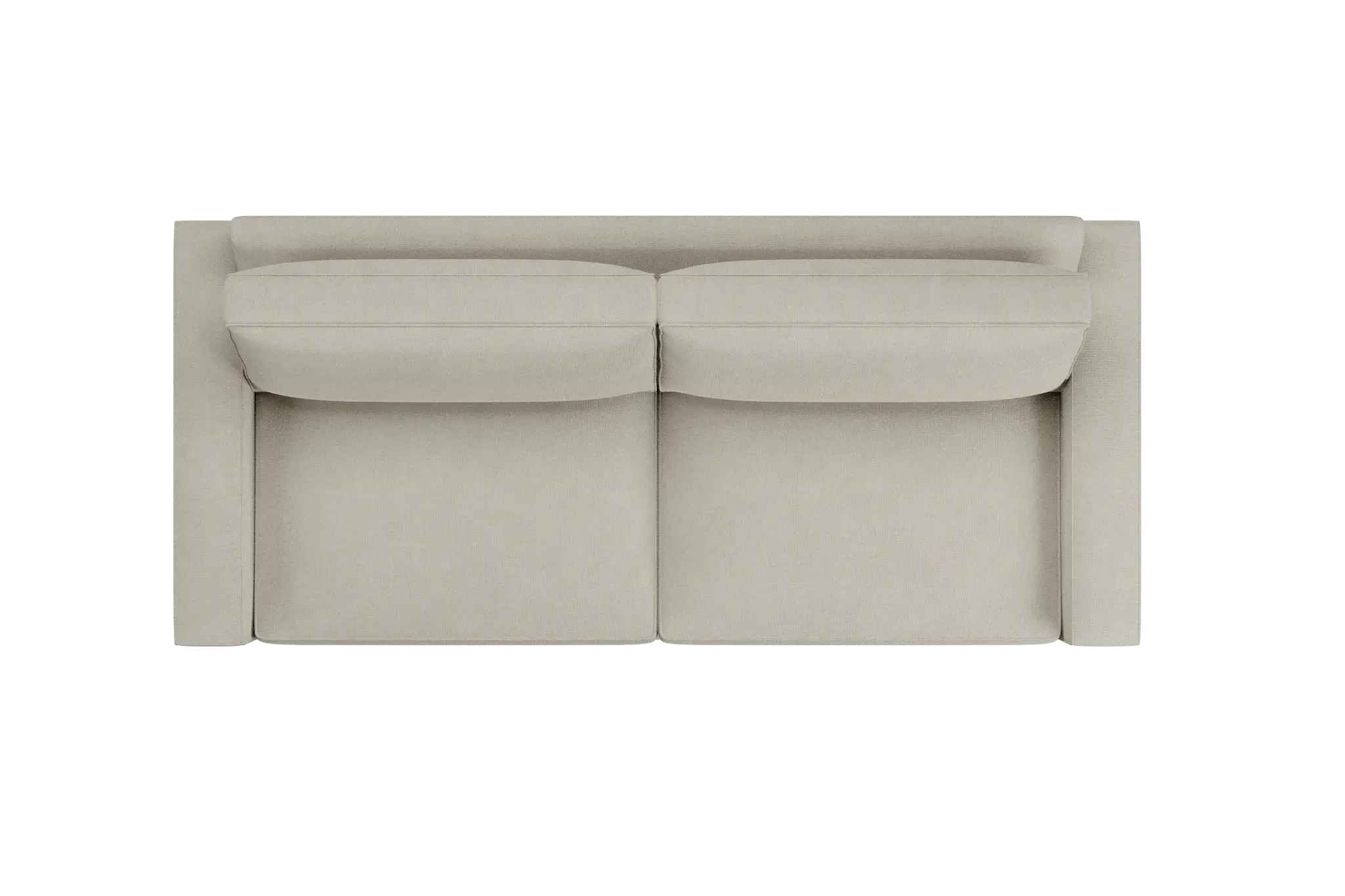 Edgewater Suave Beige 96" Sofa W/ 2 Cushions Edgewater Suave Beige 96" Sofa W/ 2 Cushions
