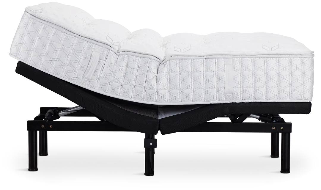 Aireloom Timeless Odyssey Streamline Luxury Firm Deluxe Adjustable Mattress Set