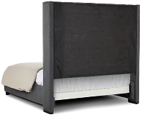 Chatham Dark Gray High Platform Bed