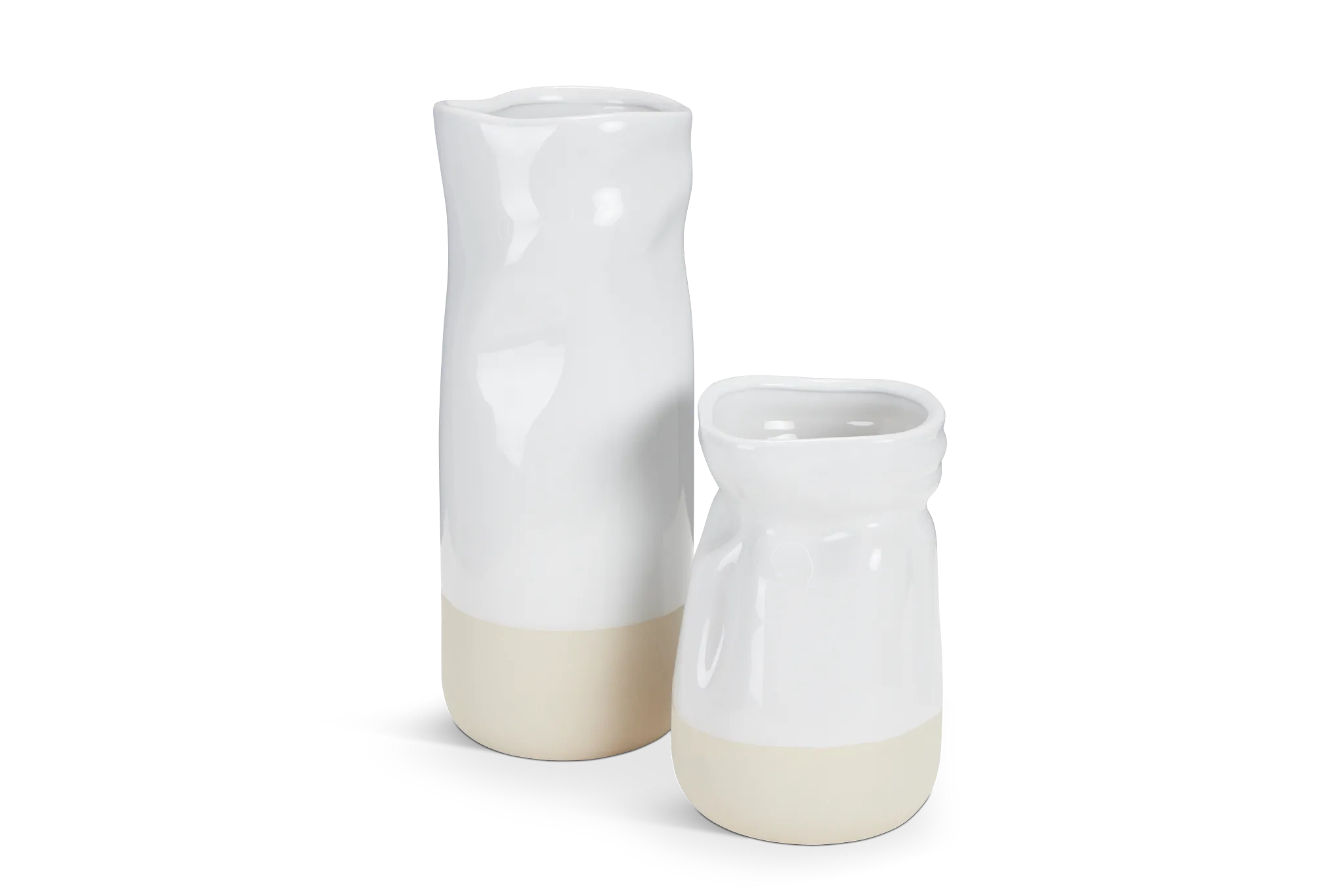 Mecari White Medium Vase