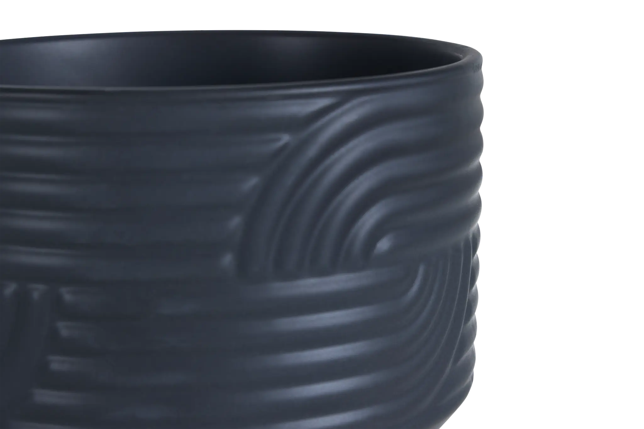 Opal Black Planter Opal Black Planter