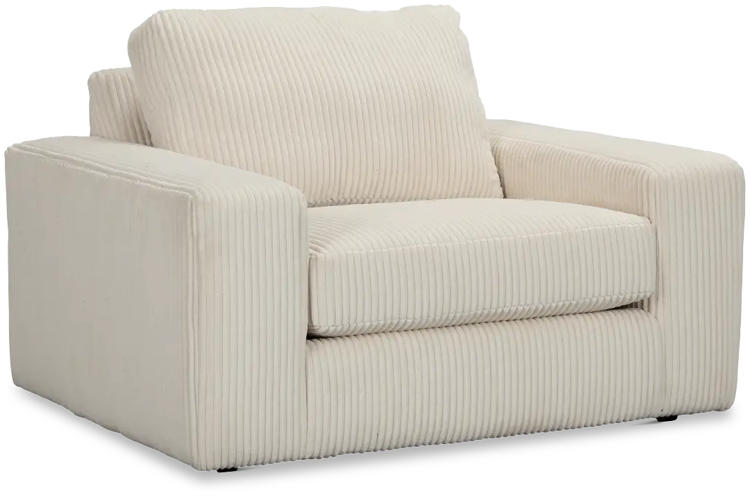 Charlie Ivory Fabric Chair Charlie Ivory Fabric Chair