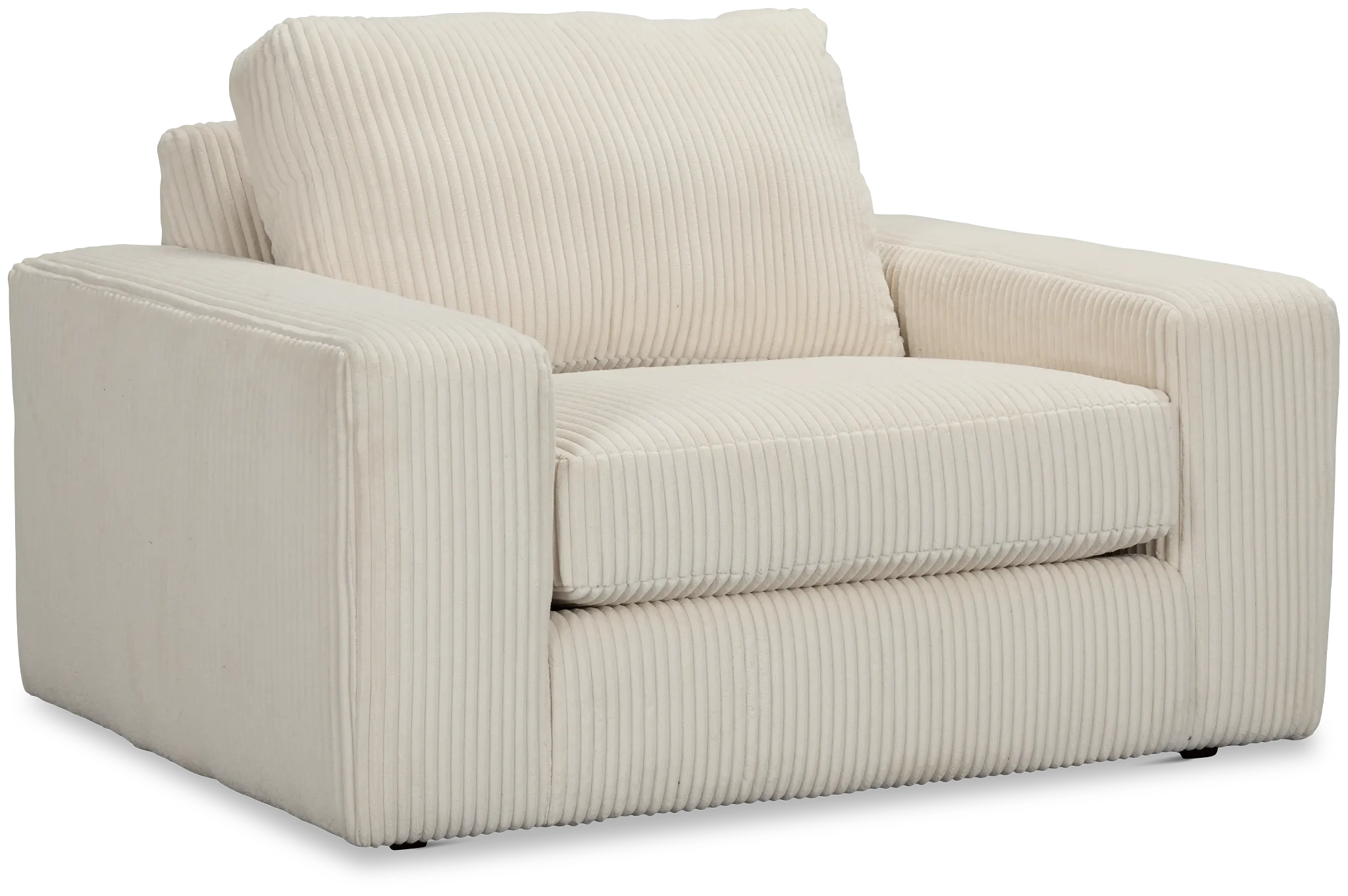 Charlie Ivory Fabric Chair