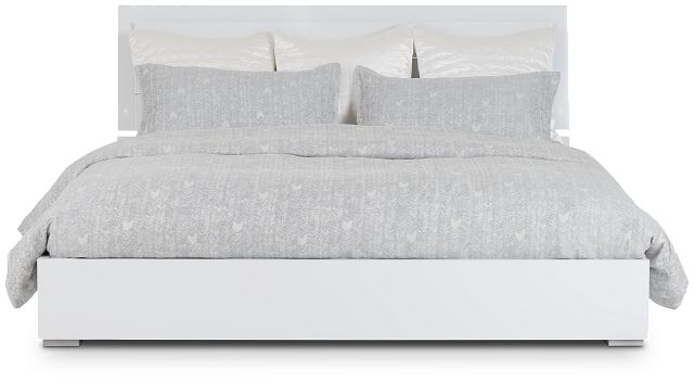Mirabella White Panel Bed (3)
