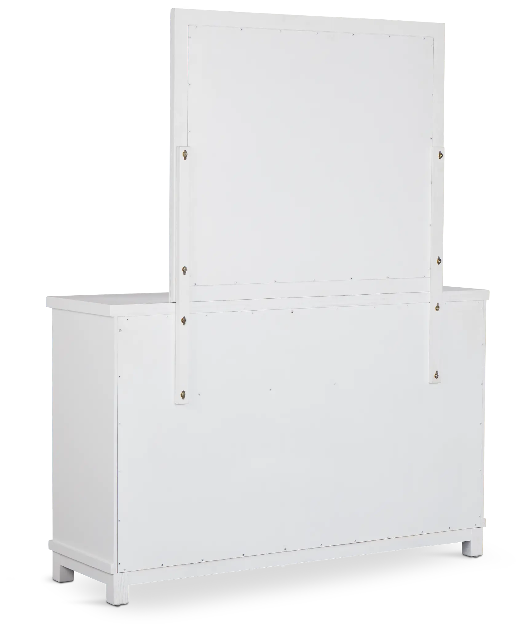 Anton White Dresser & Mirror Anton White Dresser & Mirror