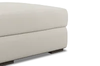 Edgewater Elite Ivory Ottoman