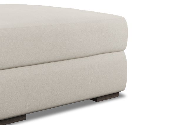 Edgewater Elite Ivory Ottoman