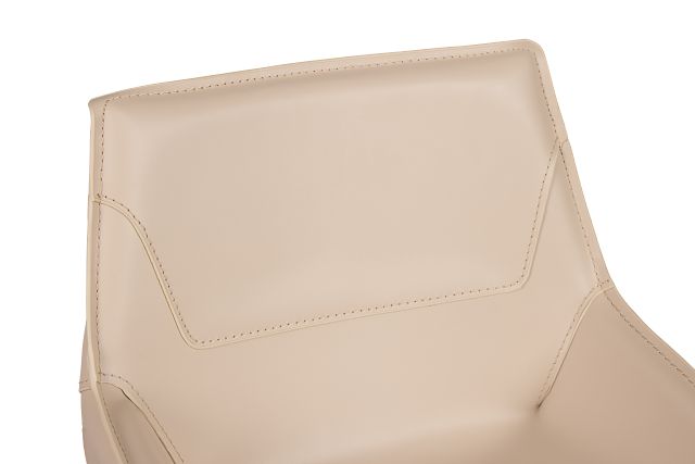 Wayne Light Beige 27" Upholstered Barstool