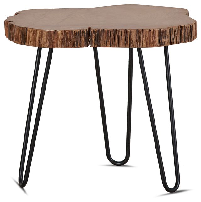 Kyrie Wood Accent Table (1)