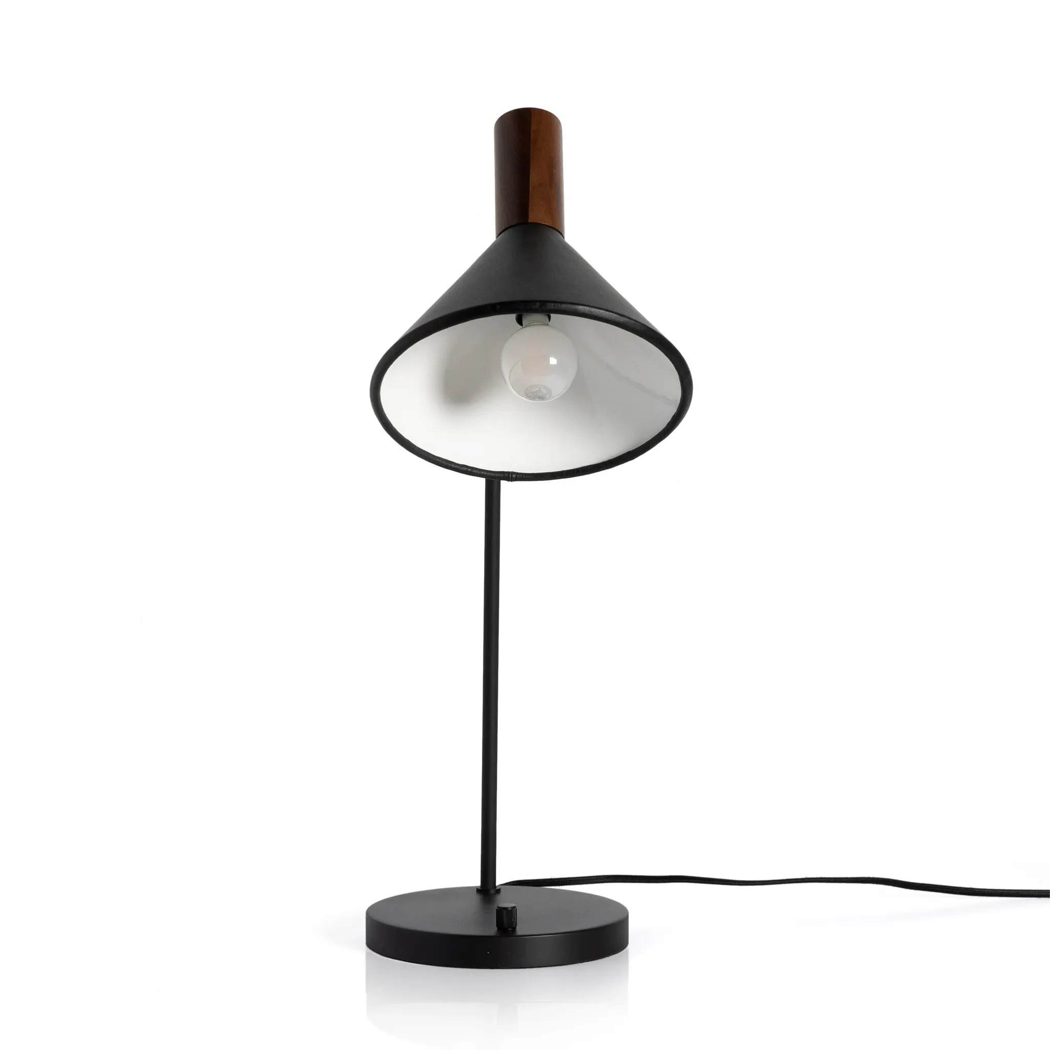 Four Hands Kellin Black Table Lamp