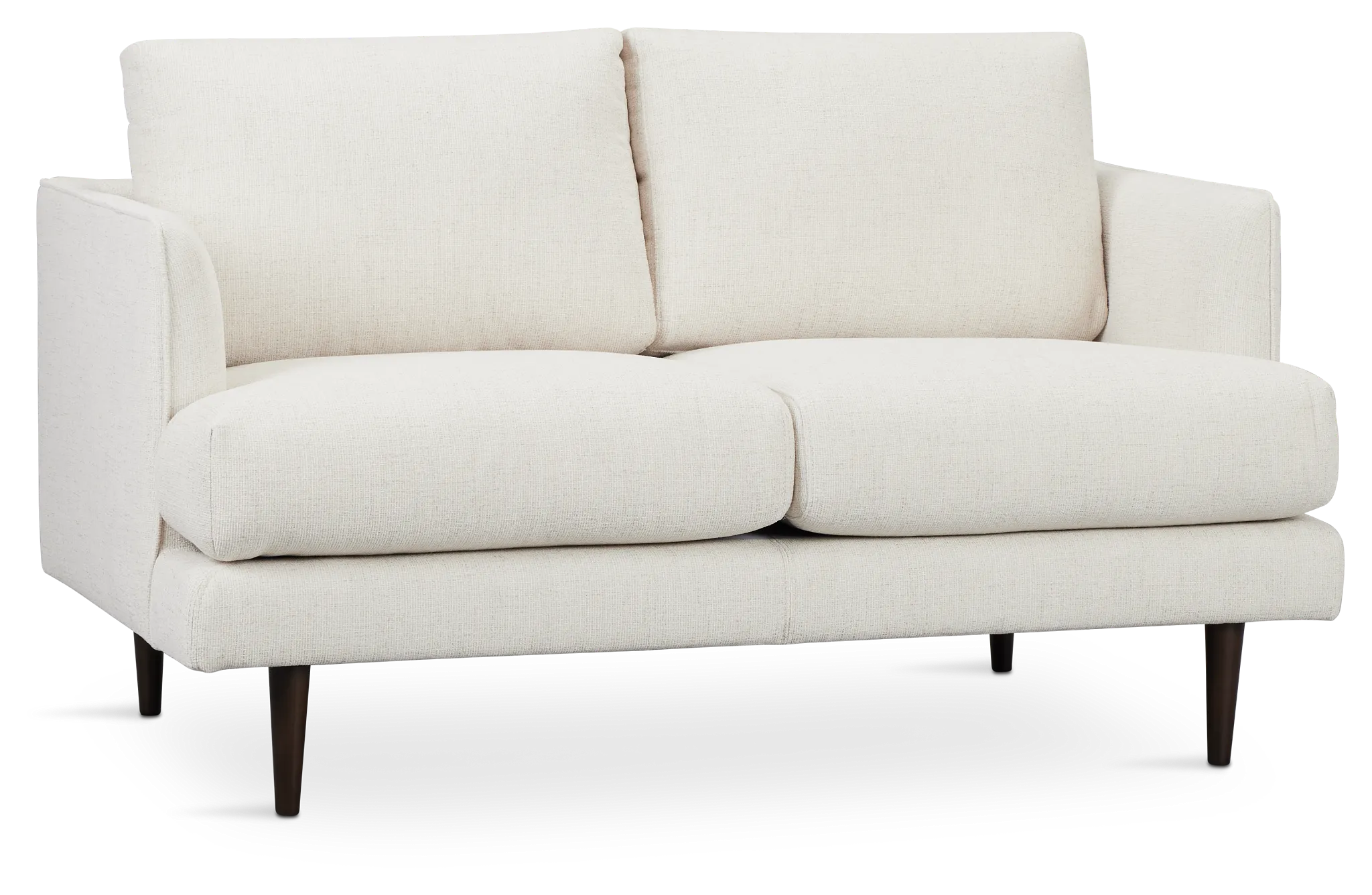 Easton Light Beige Fabric Loveseat