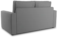 Siesta Suave Gray Fabric Cooling Memory Foam Sleeper