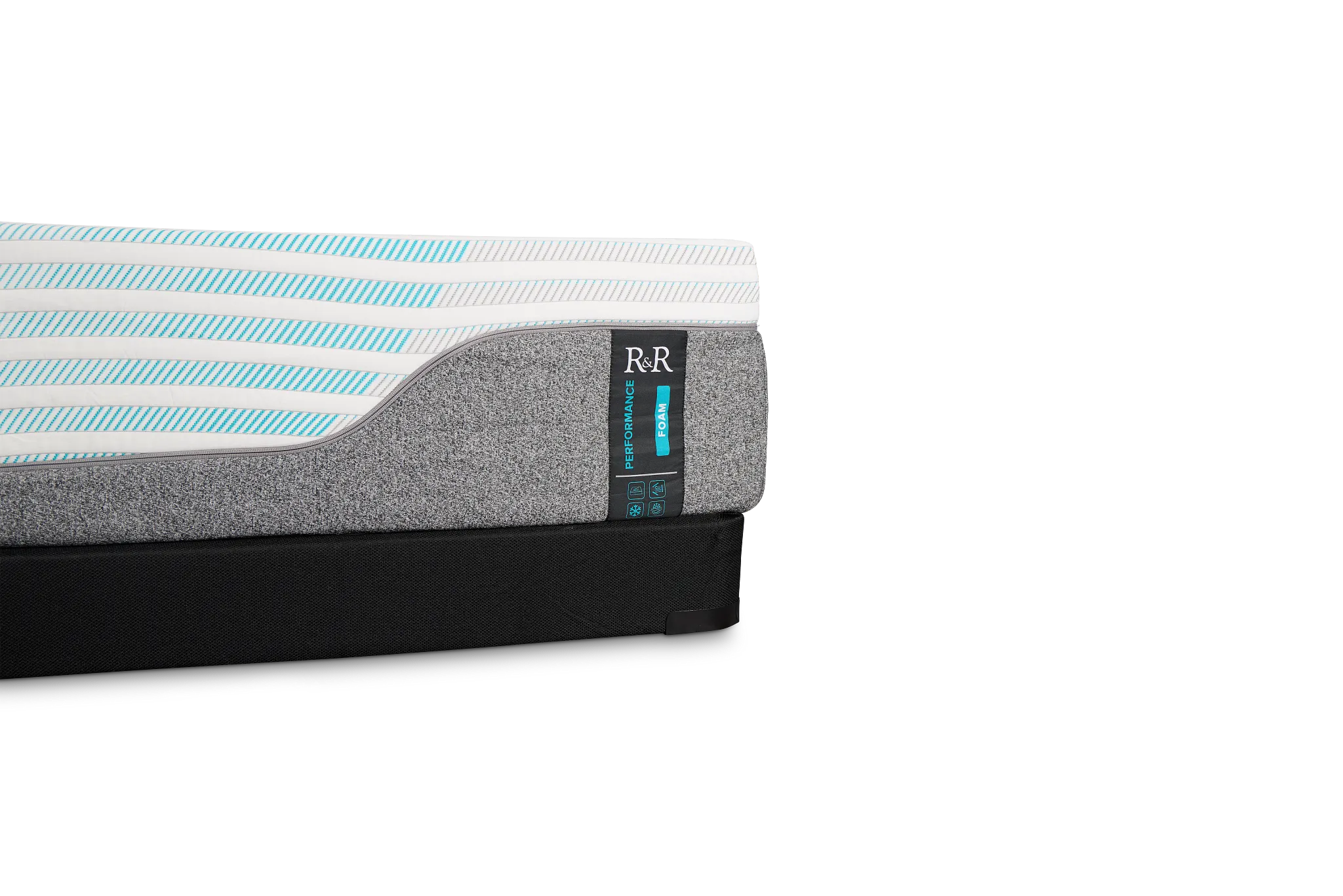 Rest & Renew Performance Firm Low-profile Mattress Set