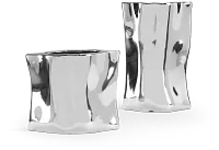 Addie Silver Small Vase