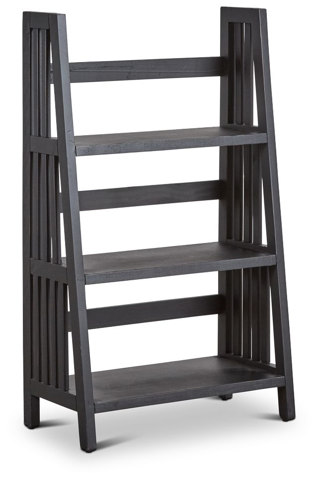 Harrison Black Wood Ladder (1)