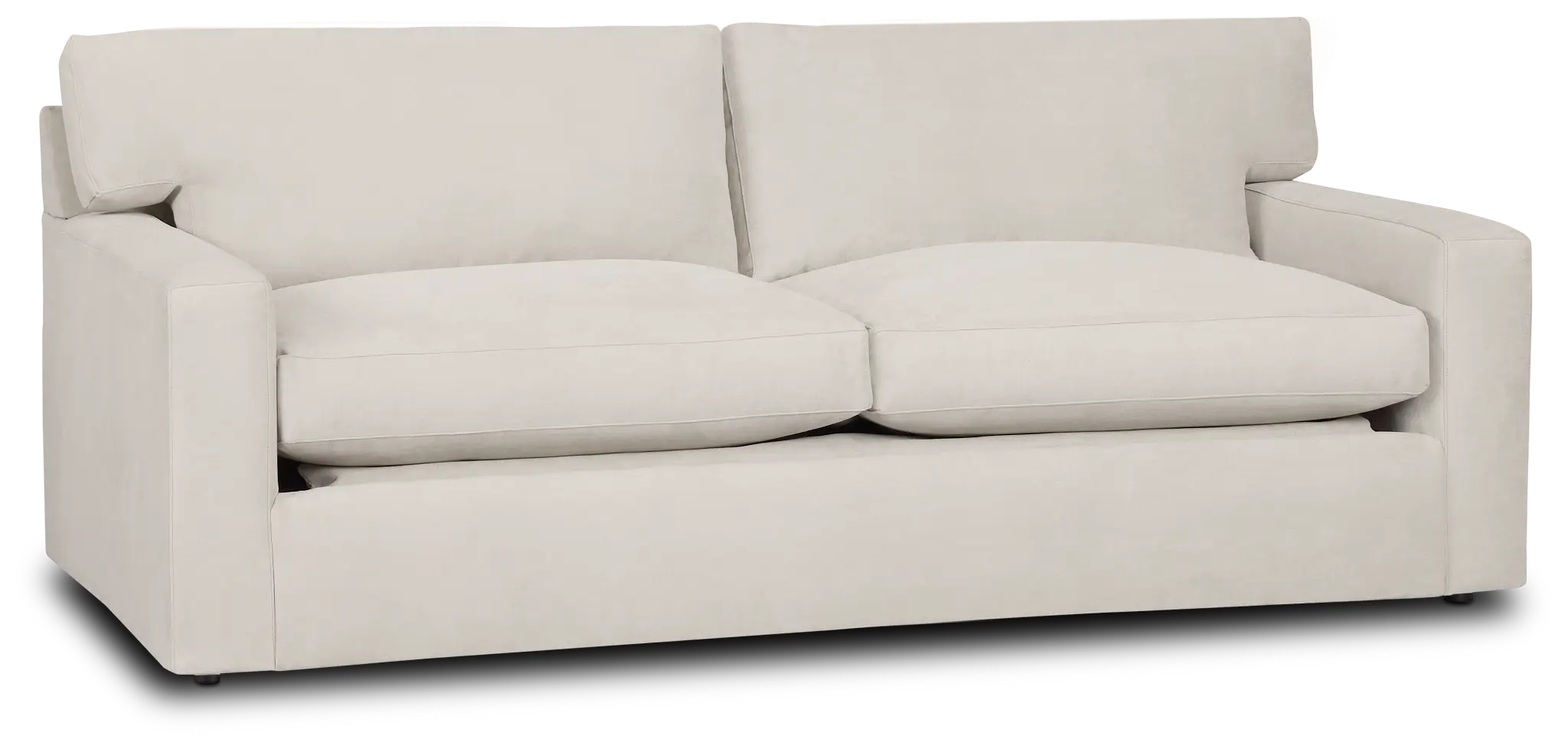 Hudson Gray Fabric Cooling Memory Foam Sleeper Hudson Gray Fabric Cooling Memory Foam Sleeper