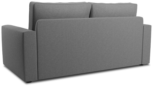 Siesta Suave Gray Fabric Memory Foam Sleeper