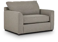 Asheville Brown Fabric Innerspring Sleeper