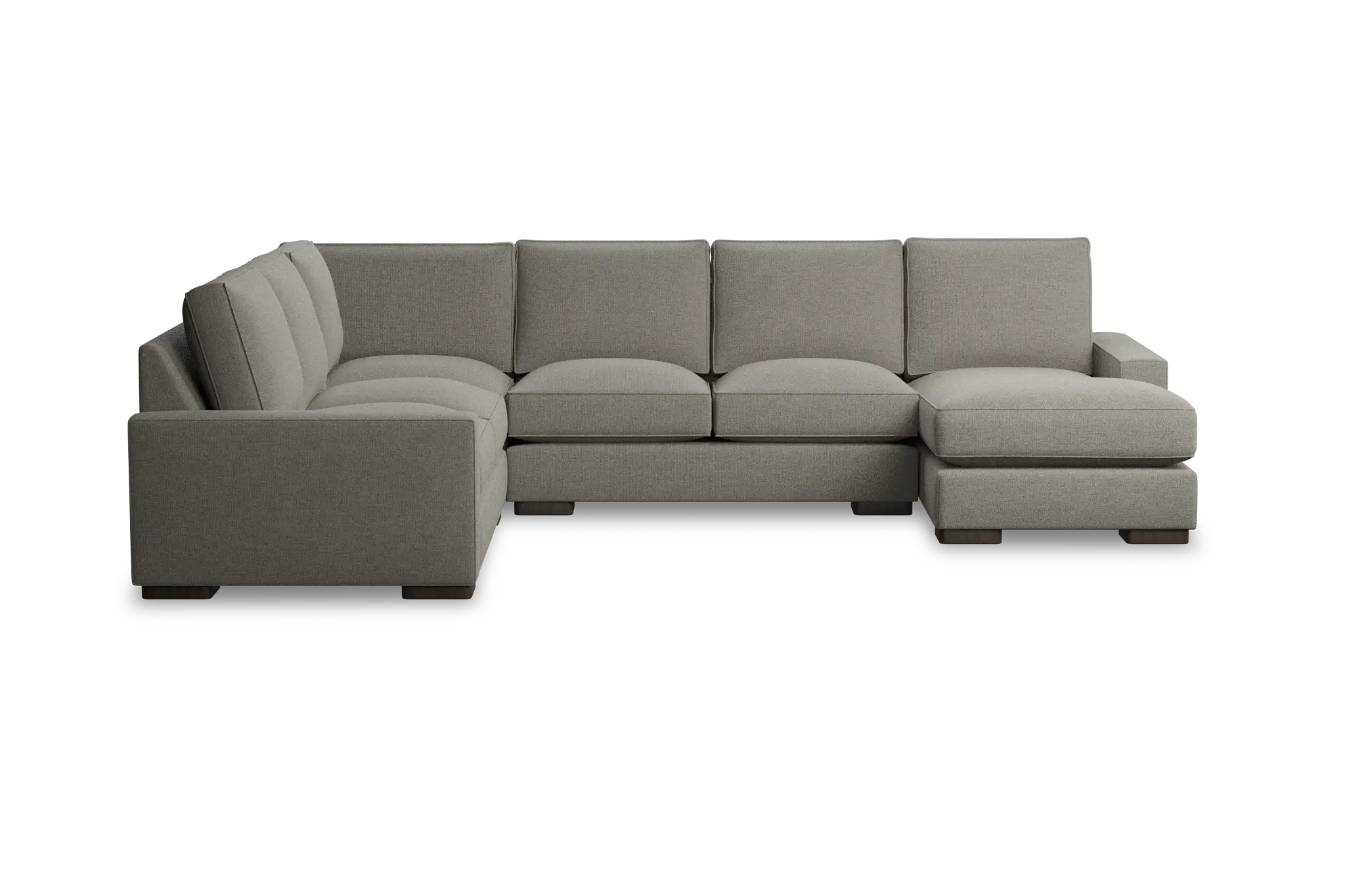 Edgewater Maguire Pewter Medium Right Chaise Sectional Edgewater Maguire Pewter Medium Right Chaise Sectional