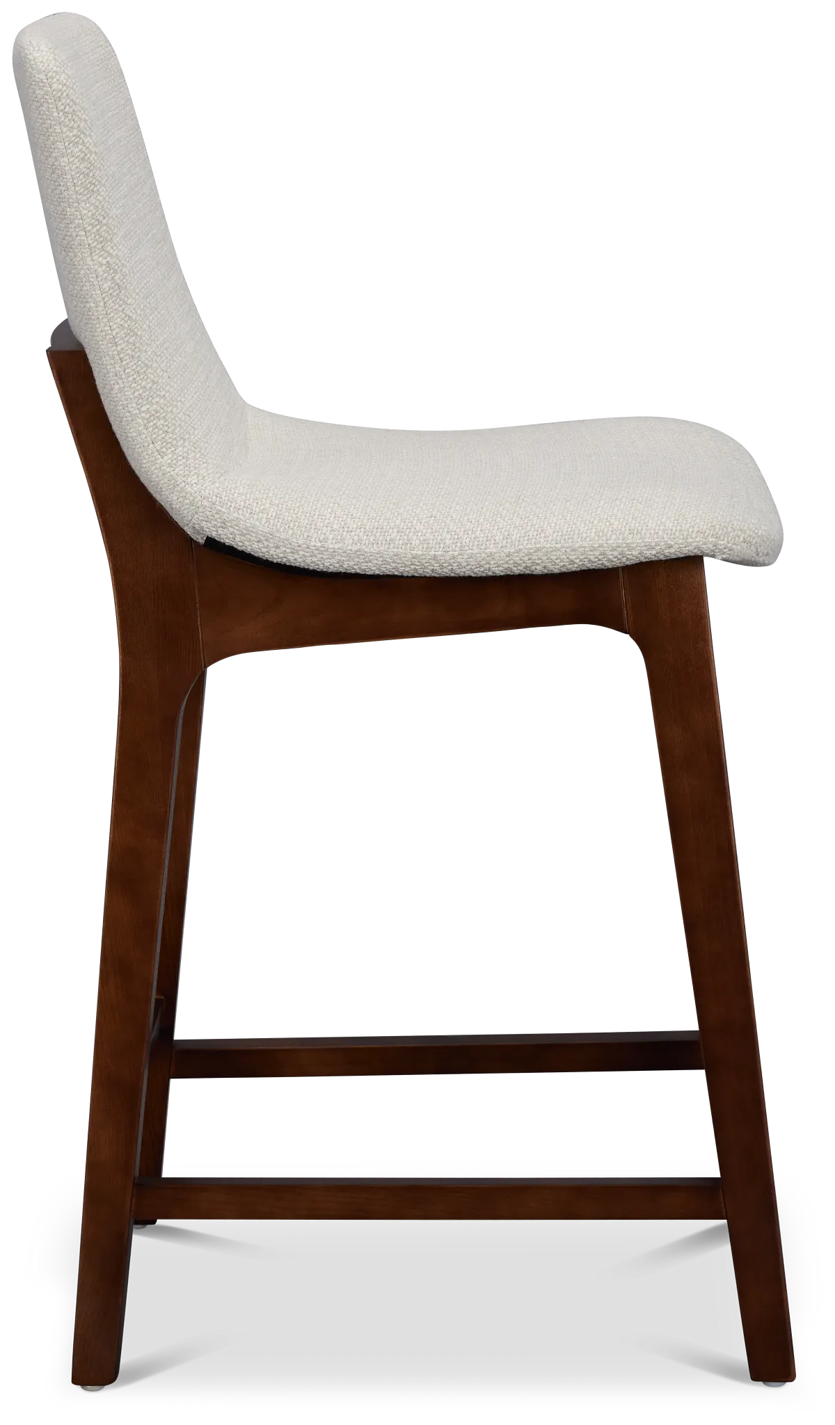 Hamilton Light Beige Fabric 24" Upholstered Barstool
