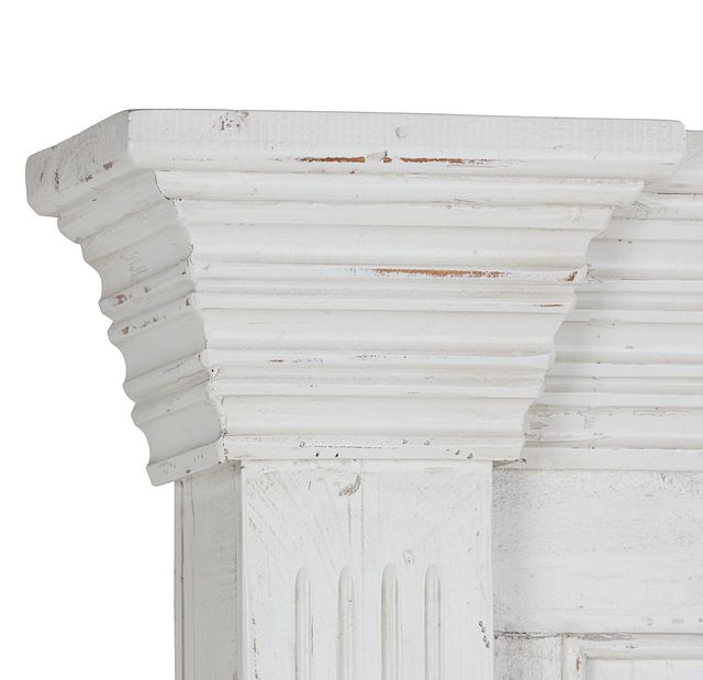 Davenport White Panel Bed
