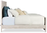 Delray White Panel Bed