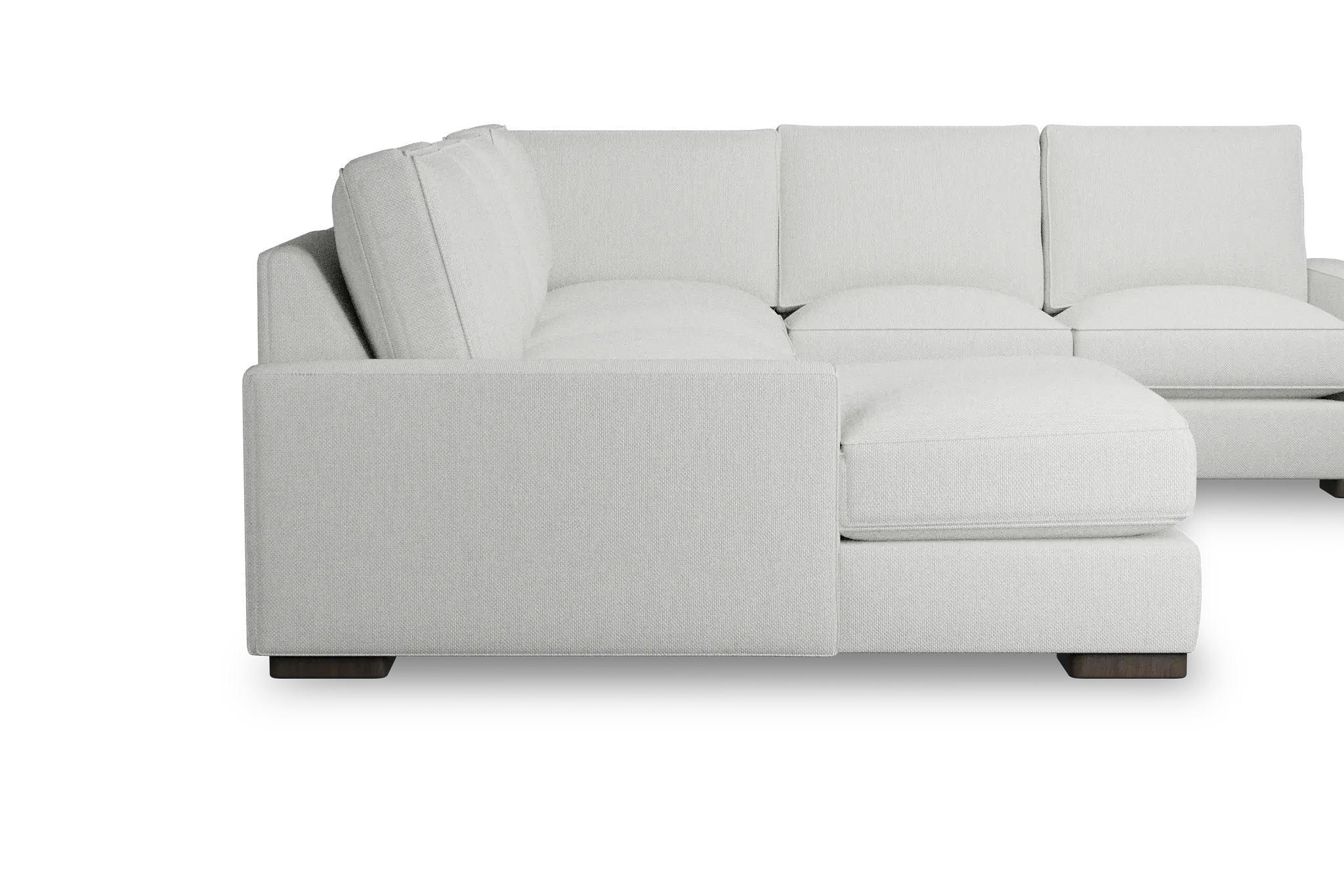 Edgewater Revenue White Medium Left Chaise Sectional Edgewater Revenue White Medium Left Chaise Sectional