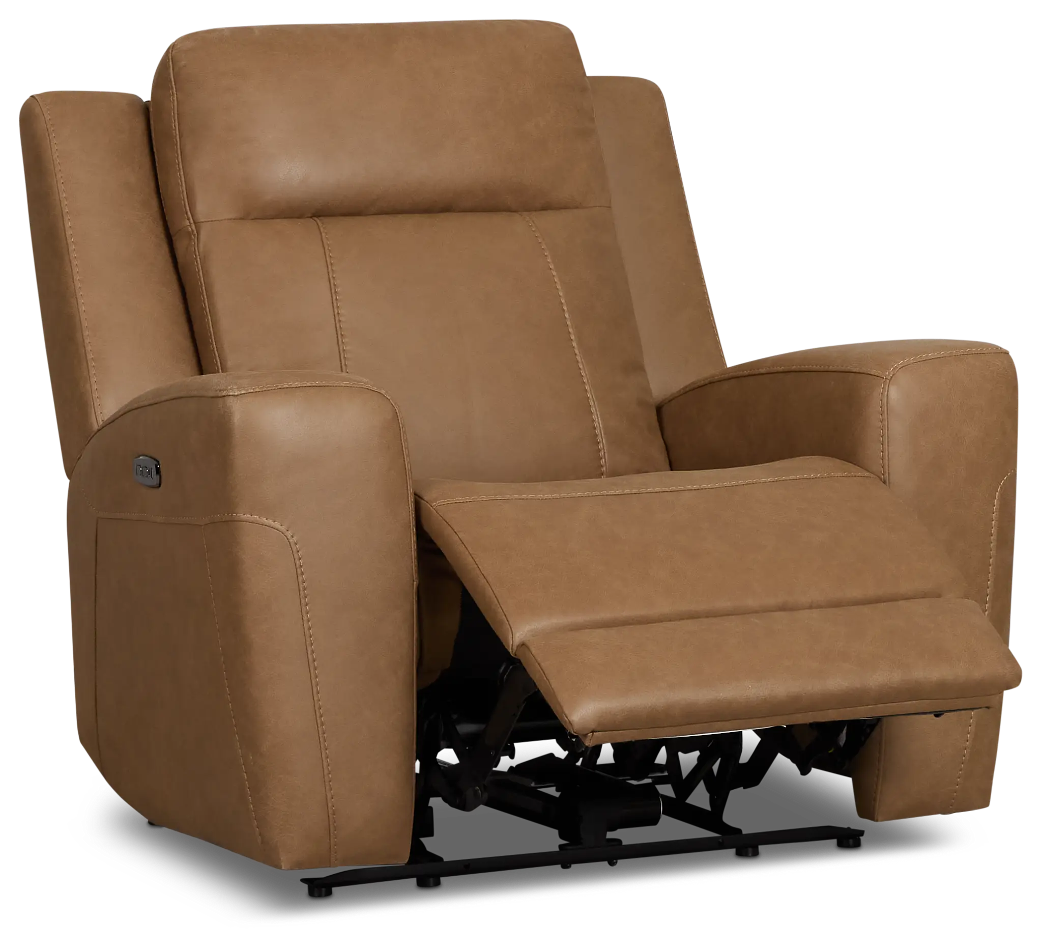 Colton Brown Micro Power Recliner With Power Headrest Colton Brown Micro Power Recliner With Power Headrest