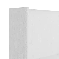 Captiva Revenue White 60" Upholstered Shelter Bed