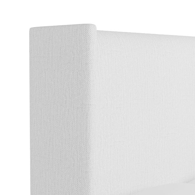 Captiva Revenue White 60" Upholstered Shelter Bed