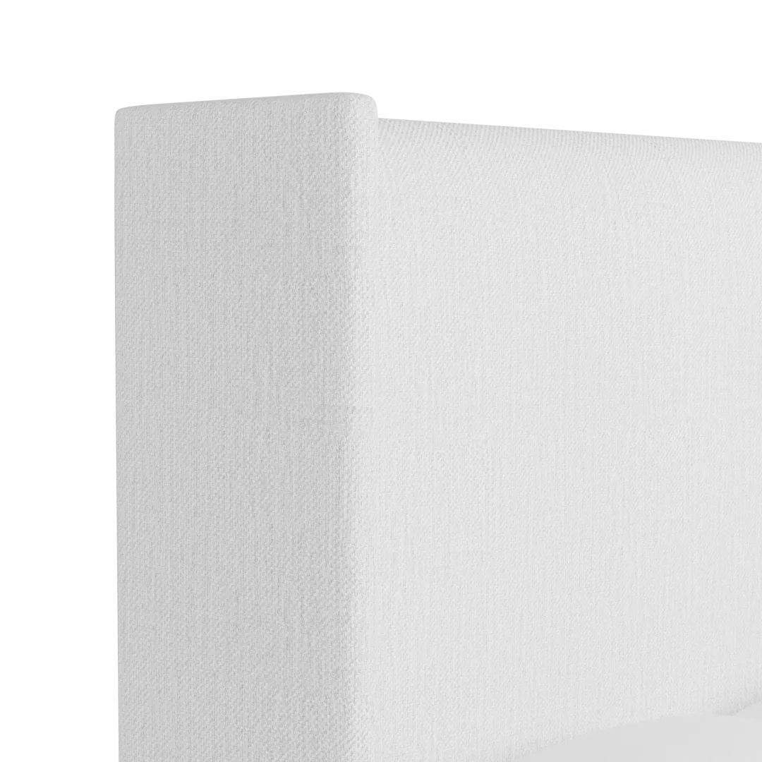 Captiva Revenue White 60" Upholstered Shelter Bed