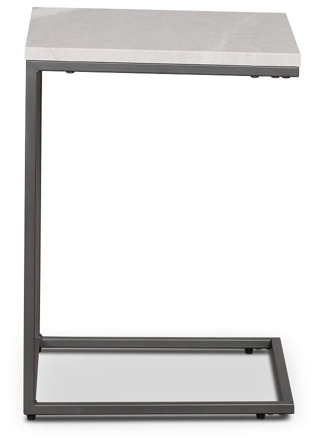 Joliet Gray Square End Table