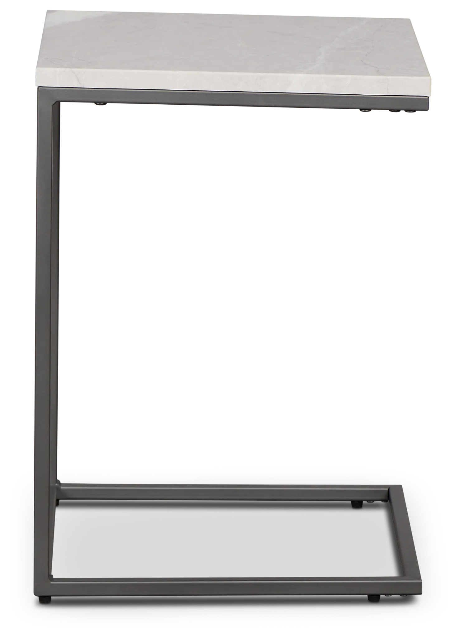 Joliet Gray Square End Table