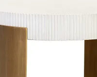 Elwyn White Round End Table