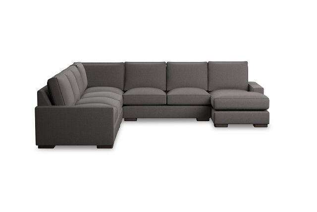 Edgewater Peyton Gray Large Right Chaise Sectional