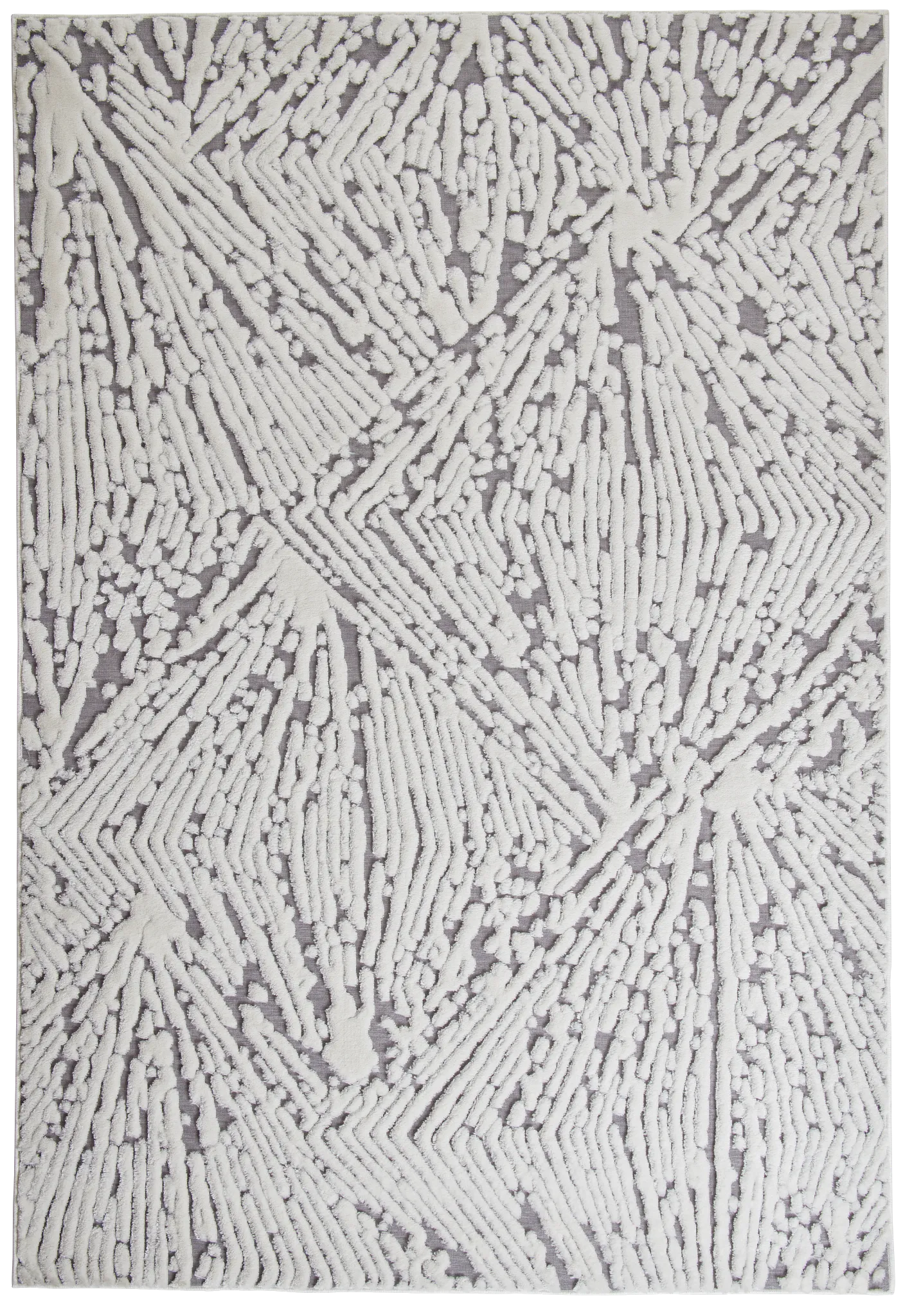 Orion White 5x8 Area Rug