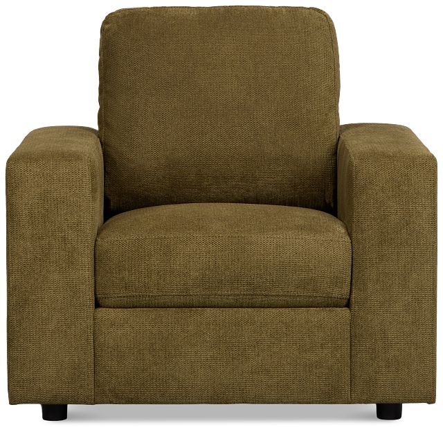 Carmen Green Fabric Chair