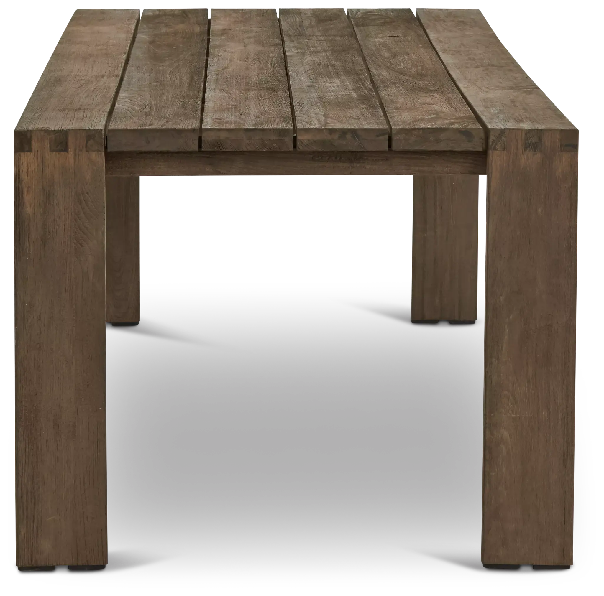 Linear Teak 102" Rectangular Table Linear Teak 102" Rectangular Table