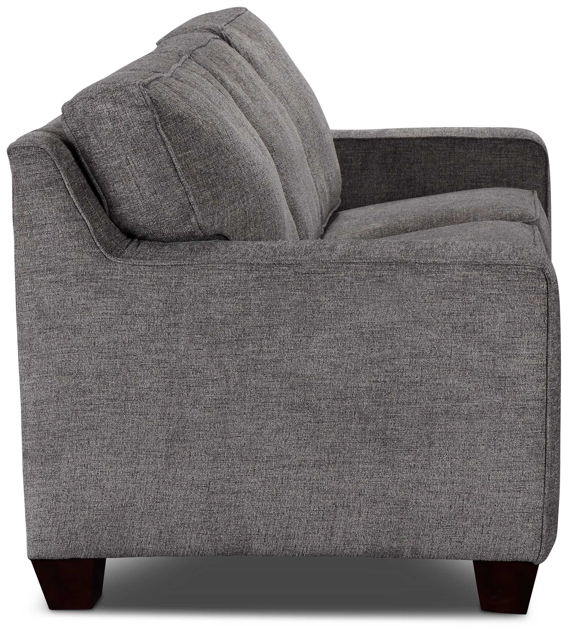 Andie Dark Gray Fabric Memory Foam Sleeper