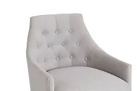 Newport Gray Metal Upholstered Desk Chair