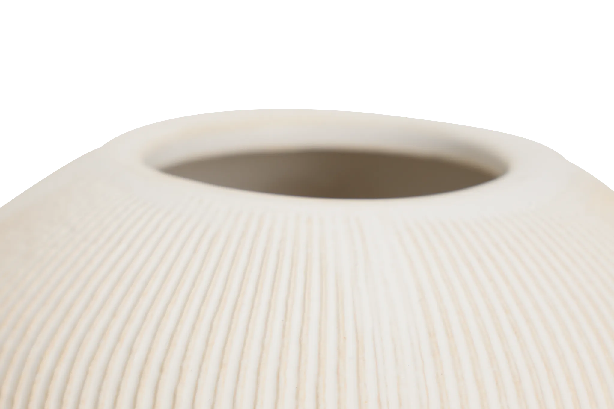 Elula Ivory Medium Vase