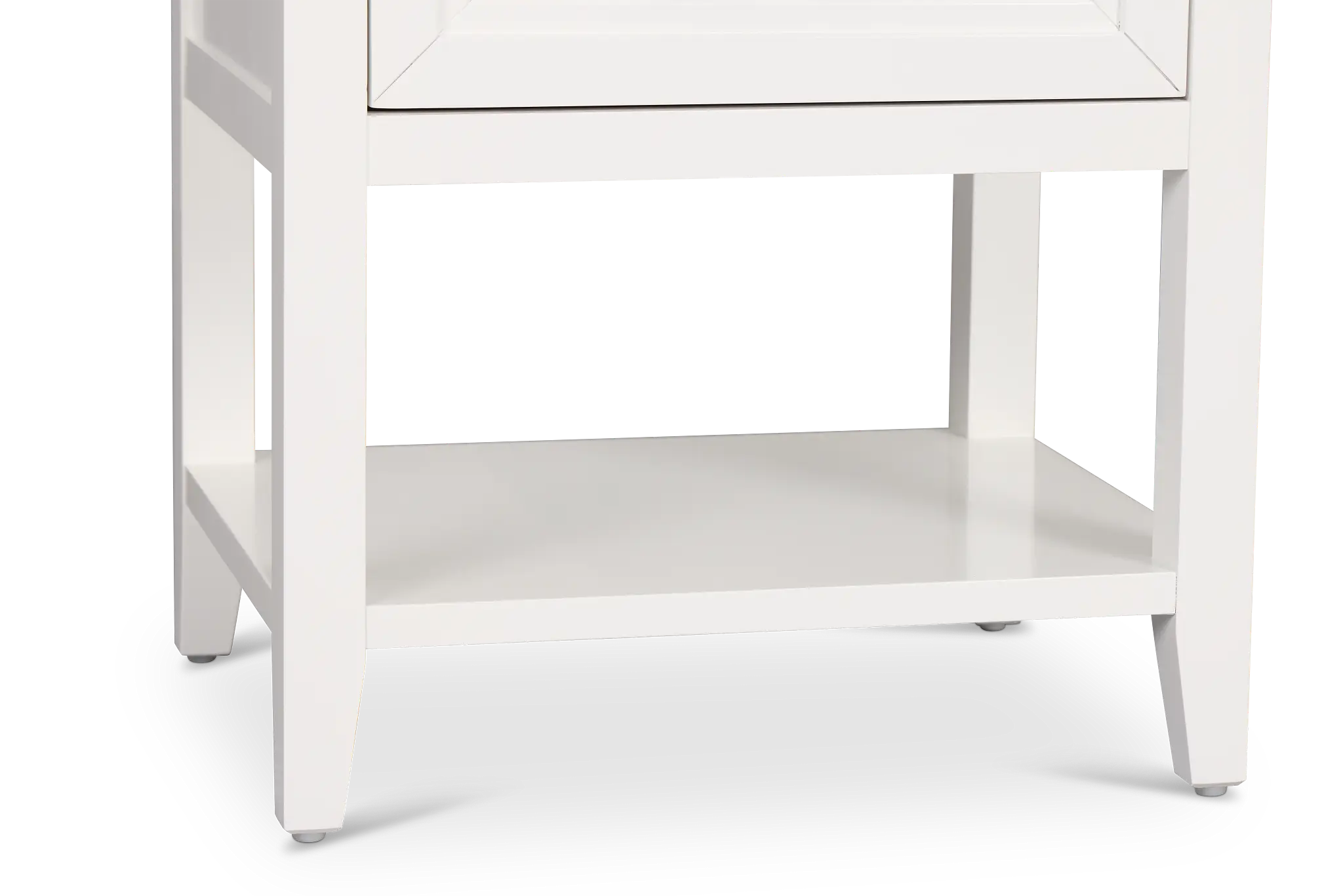 Nantucket White 1-drawer Nightstand Nantucket White 1-drawer Nightstand