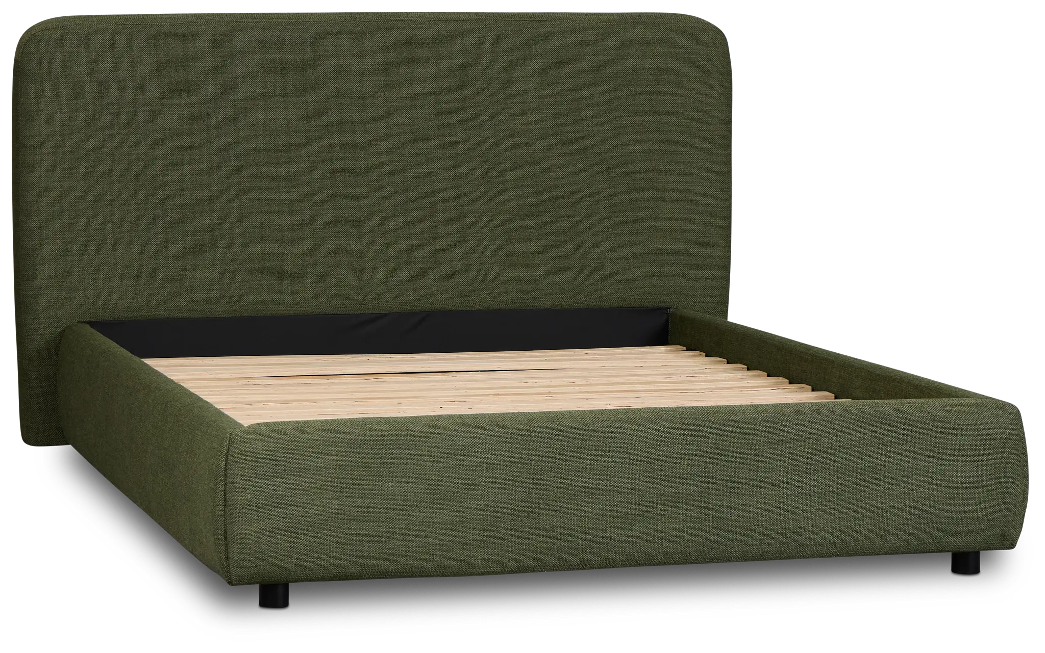 Williamsburg Green Upholstered Platform Bed Williamsburg Green Upholstered Platform Bed